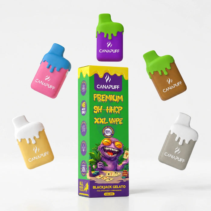 Wholesale 9H-HHCP XXL Vape Blackjack Gelato 99% 2ml