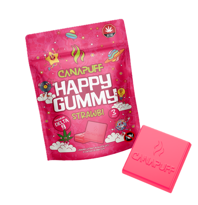 Gummies al THC alla fragola all'ingrosso