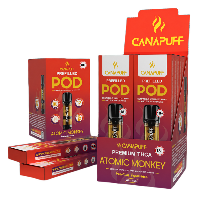 Wholesale THCA POD Atomic Monkey 1 ml