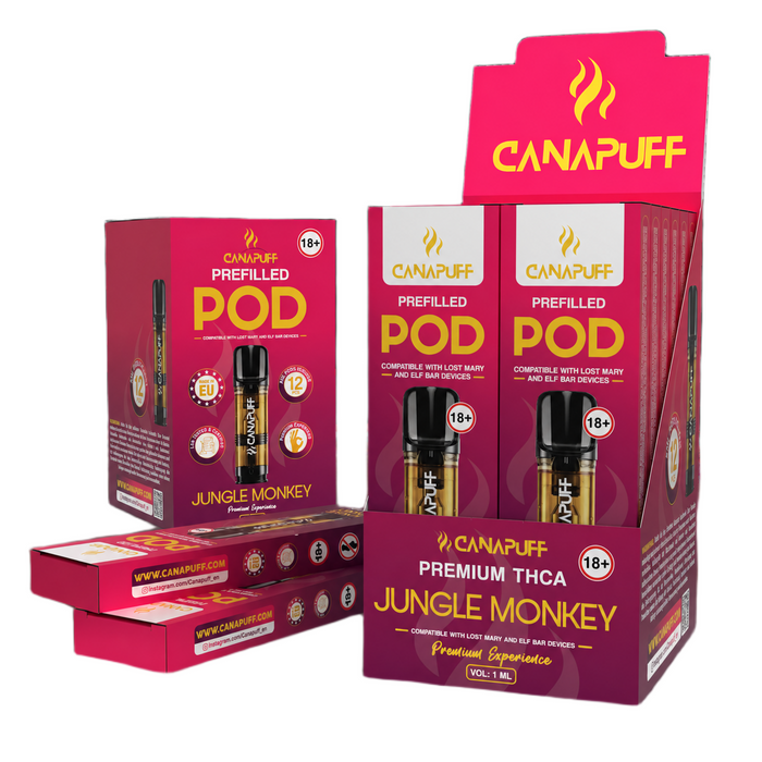 Wholesale THCA POD Jungle Monkey 1 ml