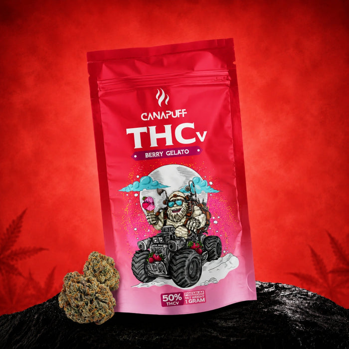 Wholesale THCv Flowers Berry Gelato 50%
