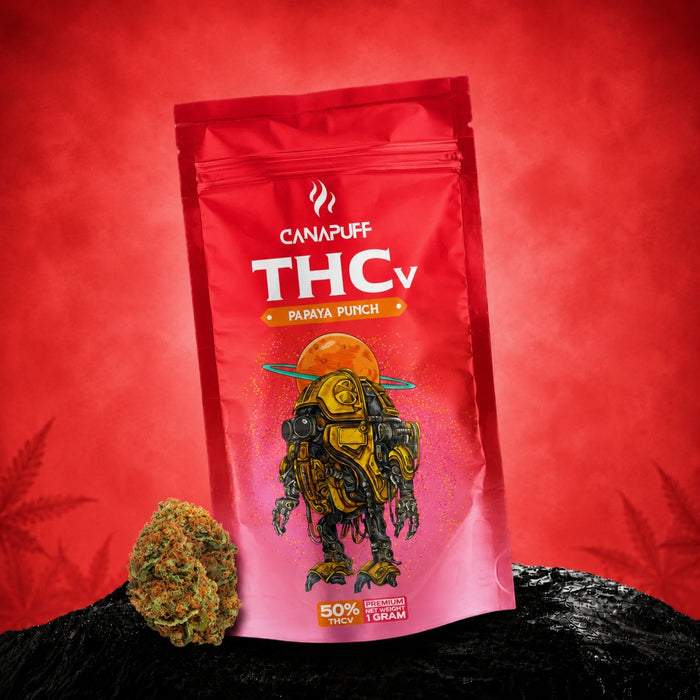 Wholesale THCv Flowers Papaya Punch 50%