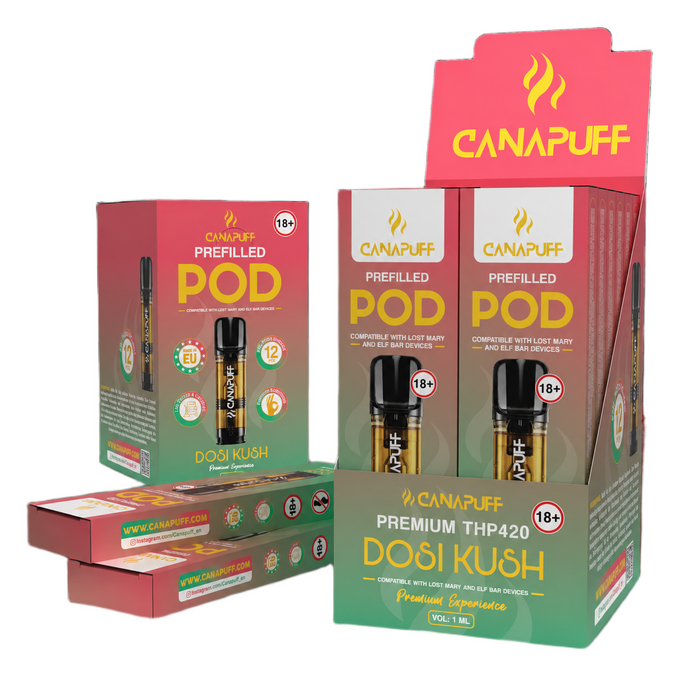 Wholesale THP420 POD Dosi Kush 1 ml