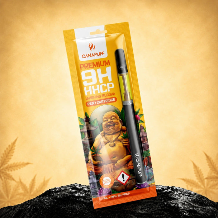 Wholesale 9H-HHCP Pen+Cartridge Laughing Buddha 99%