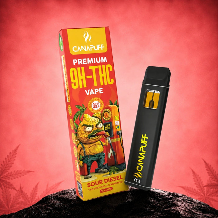 Wholesale 9H-THC Vape Sour Diesel 95% 1ml