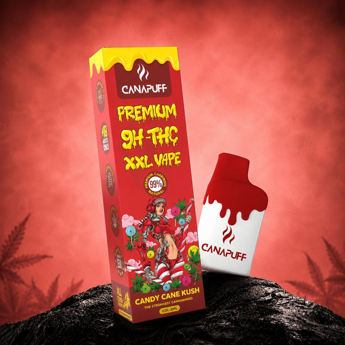 Wholesale 9H-THC XXL Vape Candy Cane Kush 99% 2ml