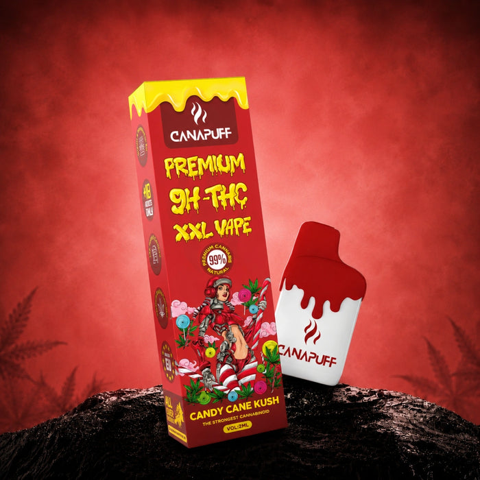 Wholesale 9H-THC XXL Vape Candy Cane Kush 99% 2ml
