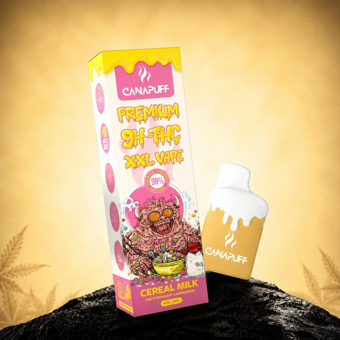 Wholesale 9H-THC XXL Vape Cereal Milk 99% 2ml