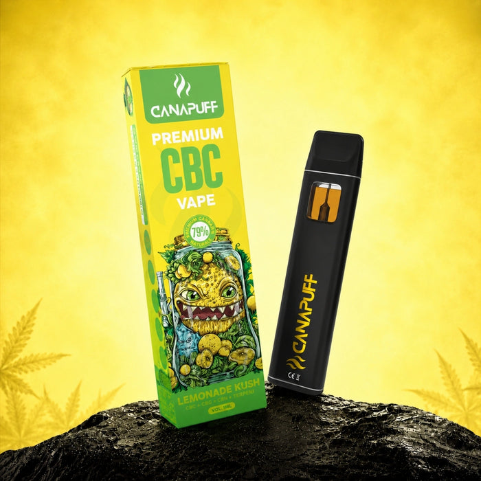 Wholesale CBC Vape Lemonade Kush 79% 1ml