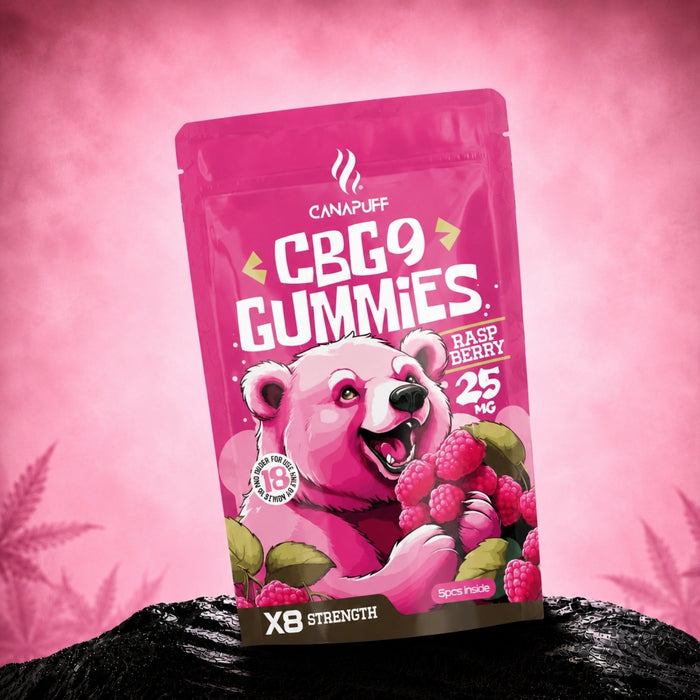 Wholesale CBG9 Gummies Raspberry