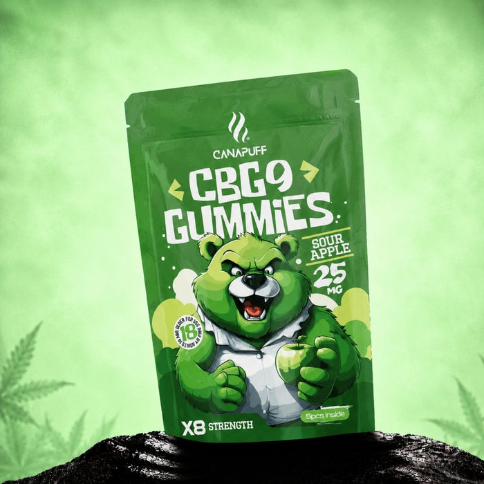 Wholesale CBG9 Gummies Sour Apple