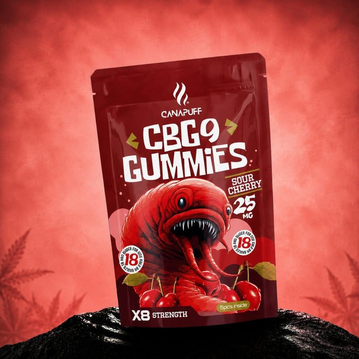 Wholesale CBG9 Gummies Sour Cherry