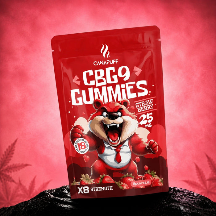 Wholesale CBG9 Gummies Strawberry