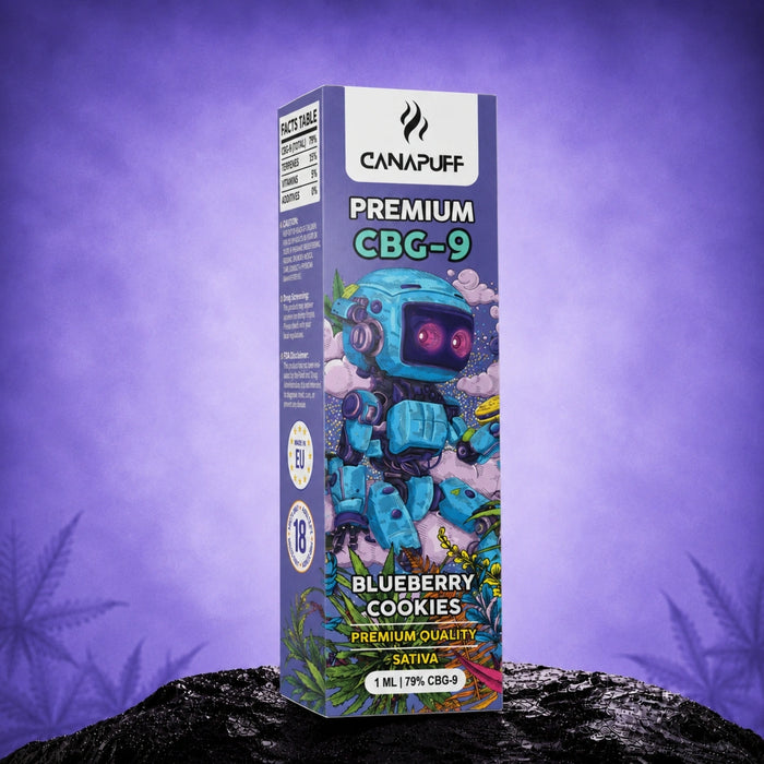 Wholesale CBG9 Vape Blueberry Cookie 79% 1ml