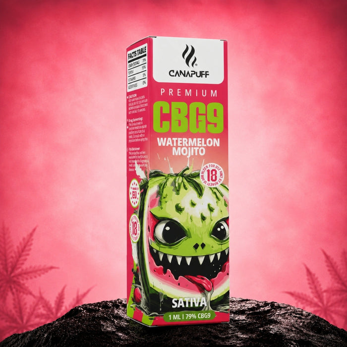 Wholesale CBG9 Vape Watermelon Mojito 79% 1ml