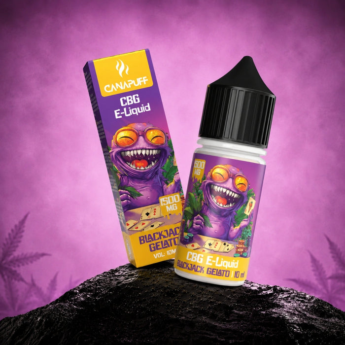 Wholesale Blackjack Gelato CBG - Canapuff - Liquid 1.500mg