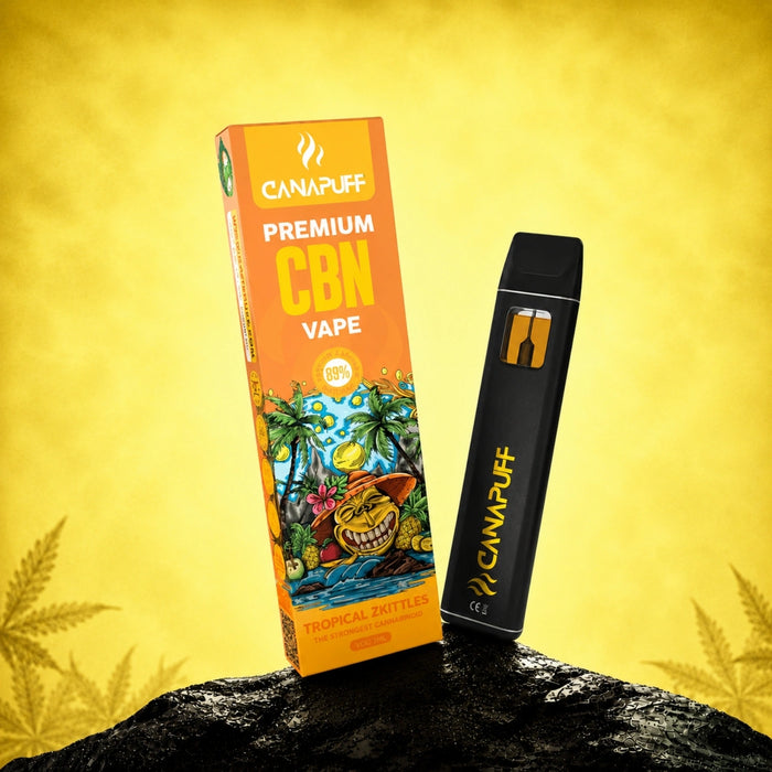 Wholesale CBN Vape Tropical Zkittles 89% 1ml