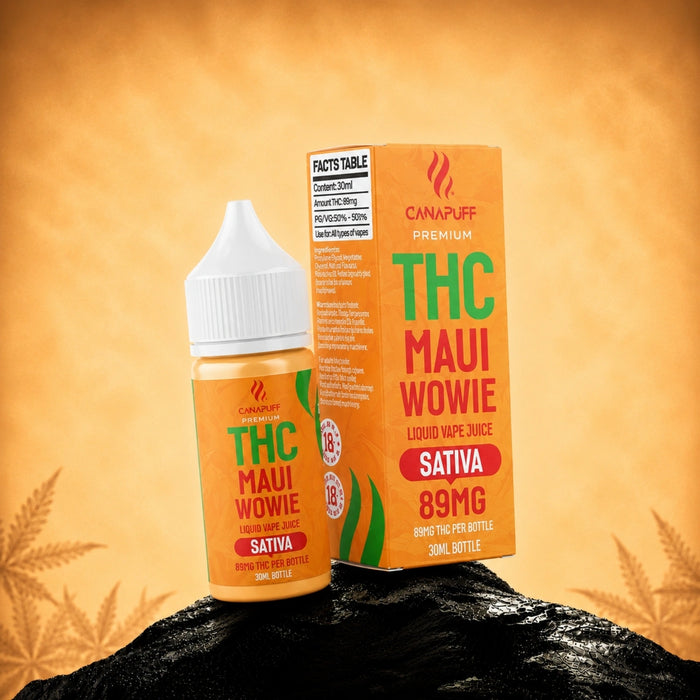 Wholesale Maui Wowie THC 89mg - Canapuff - Liquid 30ml