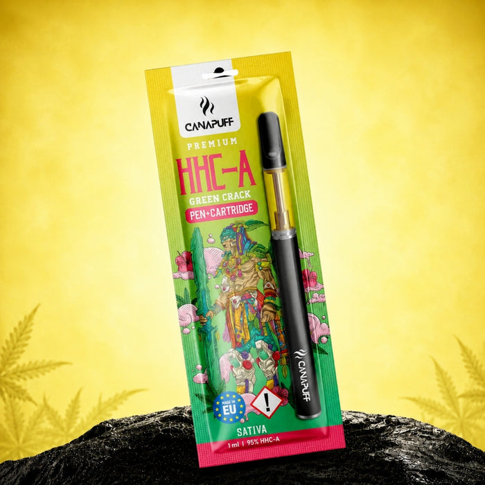 Wholesale HHC-A Pen+Cartridge Green Crack 95%