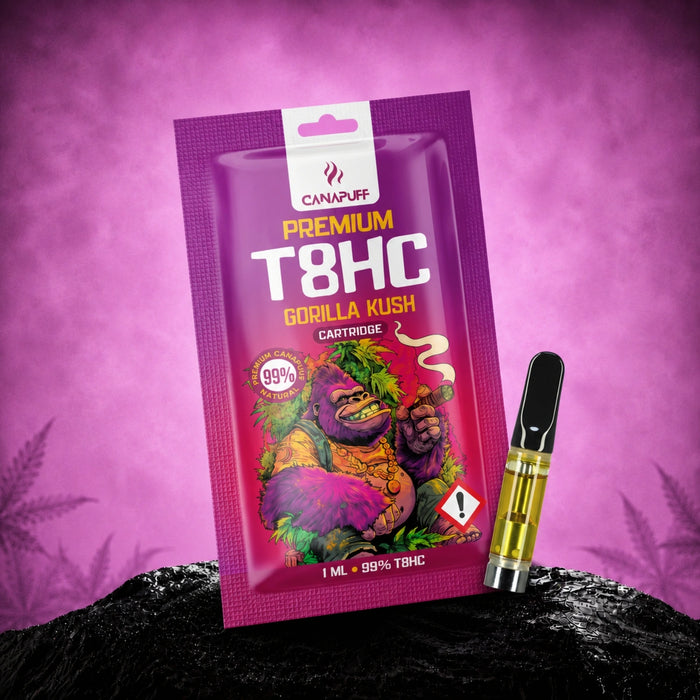 Großhandel T8HC Kartusche Gorilla Kush 99%