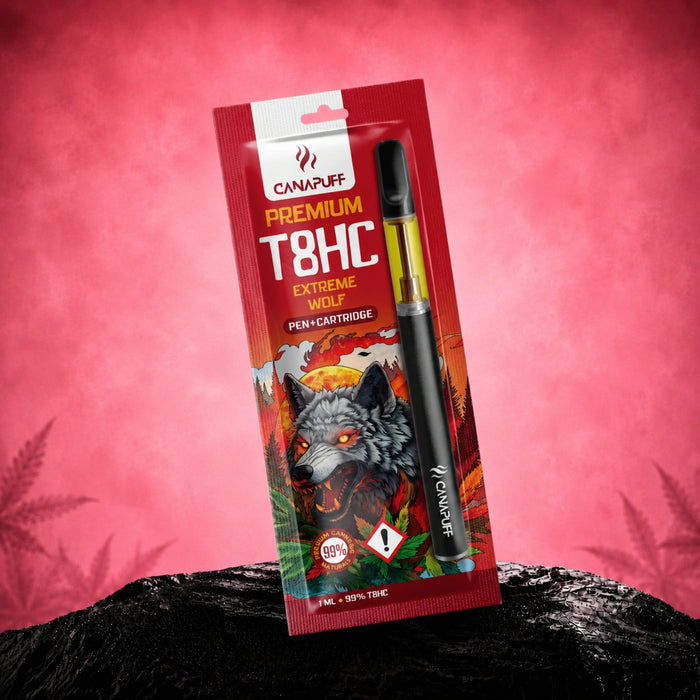 Wholesale T8HC Pen+Cartridge Extreme Wolf 99%