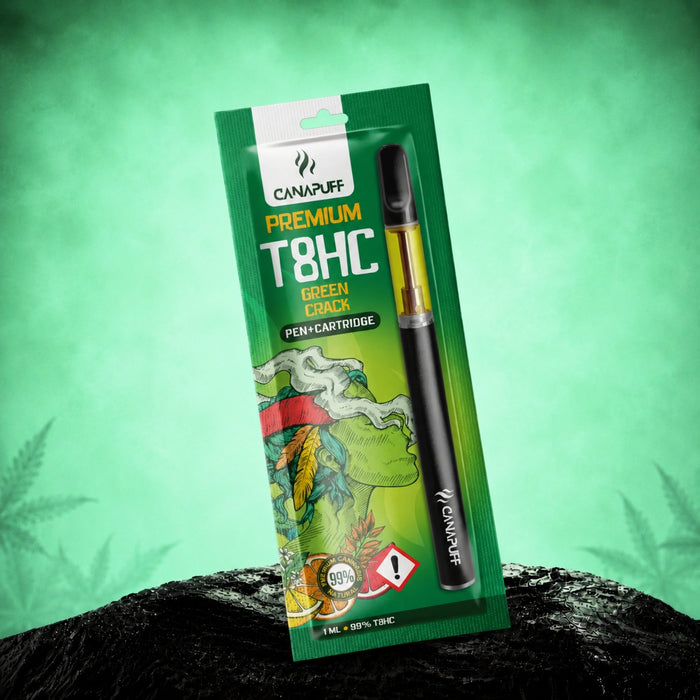 Wholesale T8HC Pen+Cartridge Green Crack 99%
