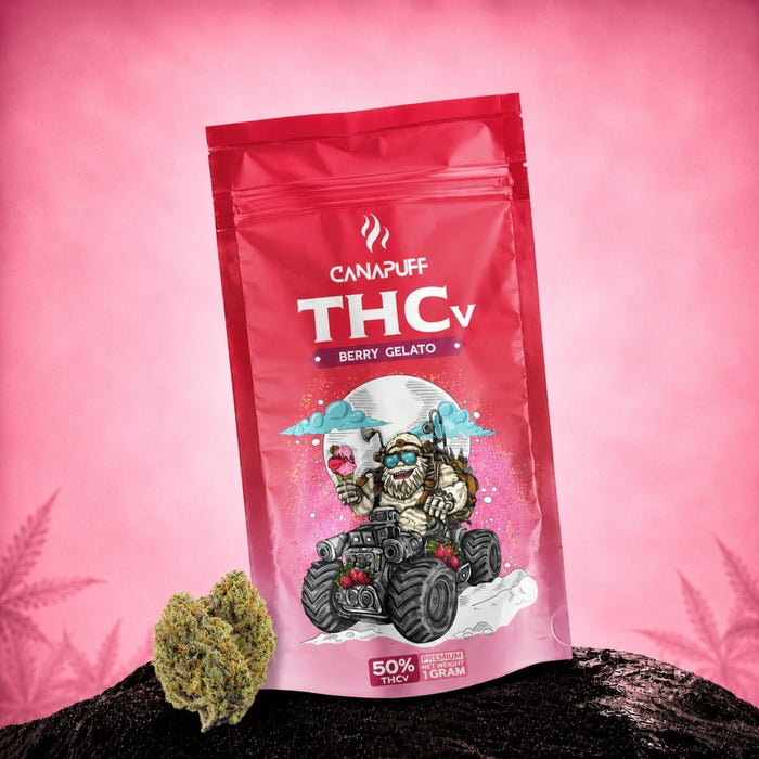 Wholesale THCv Flowers Berry Gelato 50%