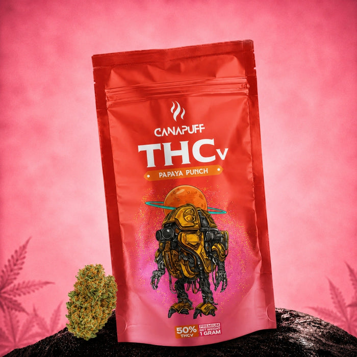 Wholesale THCv Flowers Papaya Punch 50%