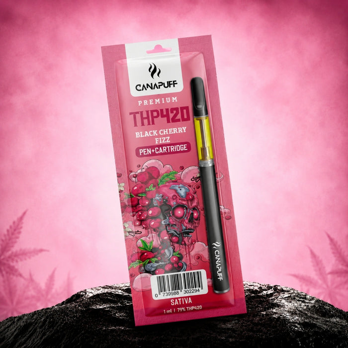 Wholesale THP420 Pen+Cartridge Black Cherry Fizz 79%