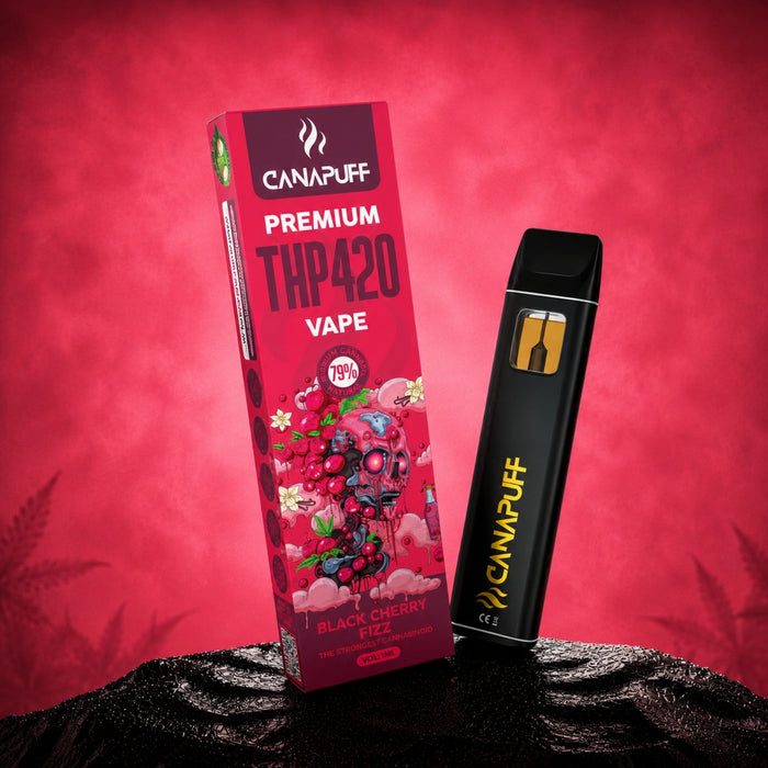 Wholesale THP420 Vape Black Cherry Fizz 79% 1ml