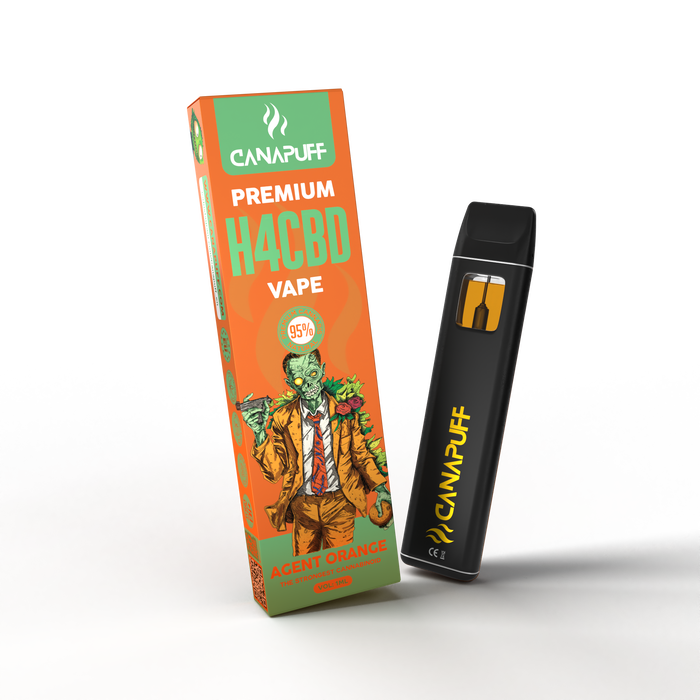 Wholesale Agent Orange 96% H4CBD - Canapuff - Vape - 1ml
