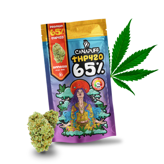 Wholesale Amnesia 65% THP420 - Canapuff - Flowers