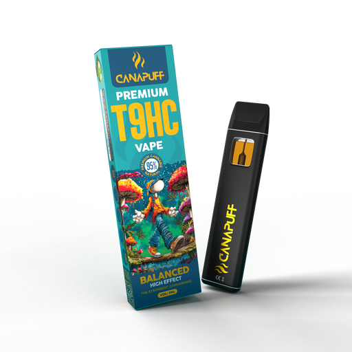 Wholesale T9HC Vape 95% Balanced 1ml Canapuff Wholesale T9HC Vape 95% Balanced 1ml Canapuff
