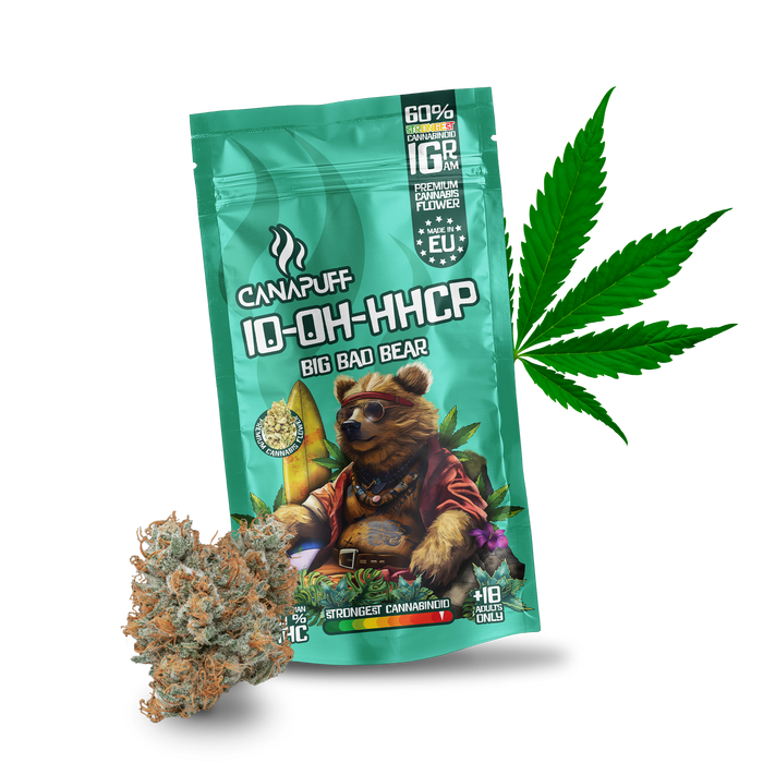 Groothandel Canapuff - Big Bad Bear 60% - 10-OH-HHCP-bloemen