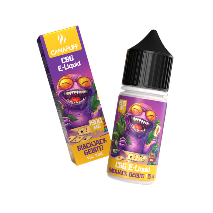 Wholesale Blackjack Gelato CBG - Canapuff - Liquid 1.500mg