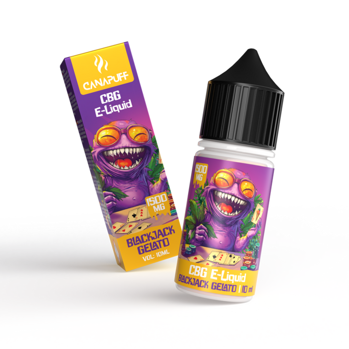 En-gros Blackjack Gelato CBG - Canapuff - liquid 1.500mg
