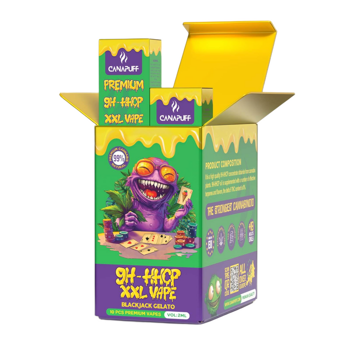 Wholesale 9H-HHCP XXL Vape Blackjack Gelato 99% 2ml