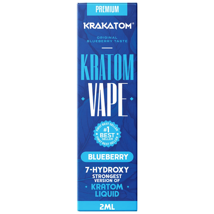 Wholesale Krakatom - 7-Hydroxy Kratom Vape - Blueberry