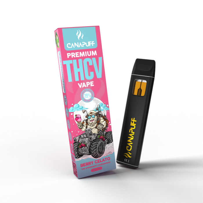 Groothandel THCv wegwerp vape pen 79% BERRY GELATO 1 ml