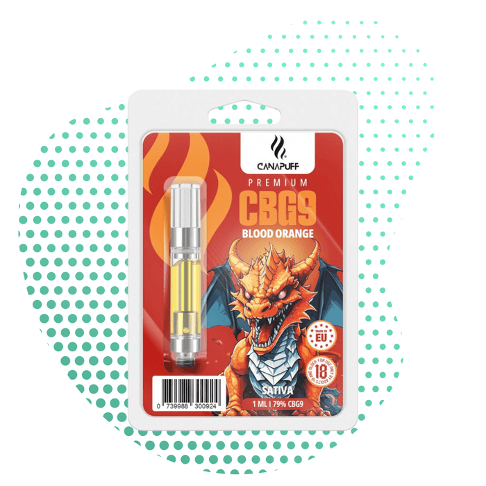 Velkoobchod CBG9 cartridge 79% Blood Orange