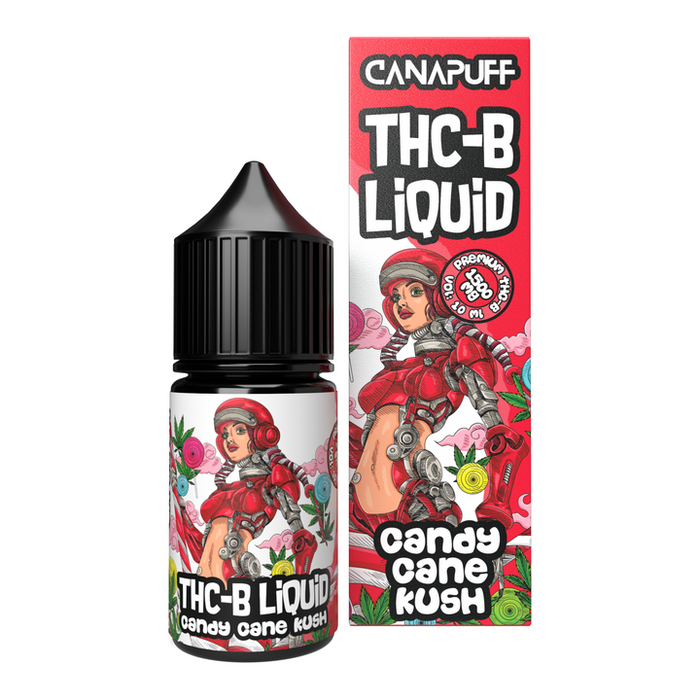 THC-B-Flüssigkeit 1.500 mg – Candy Cane Kush