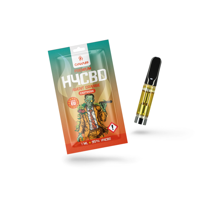 Wholesale Agent Orange 96% H4CBD - Canapuff - cartridge