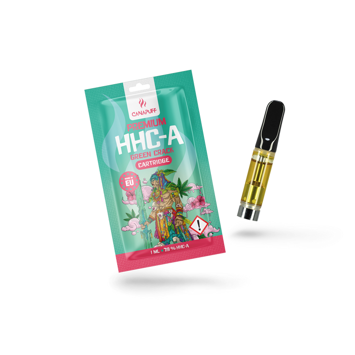 Vente en gros Green Crack 79% HHC-A - Canapuff - cartouche