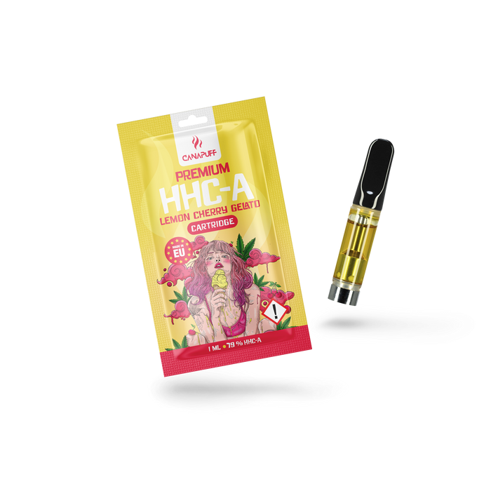 Vente en gros Lemon Cherry Gelato 79% HHC-A - Canapuff - cartouche