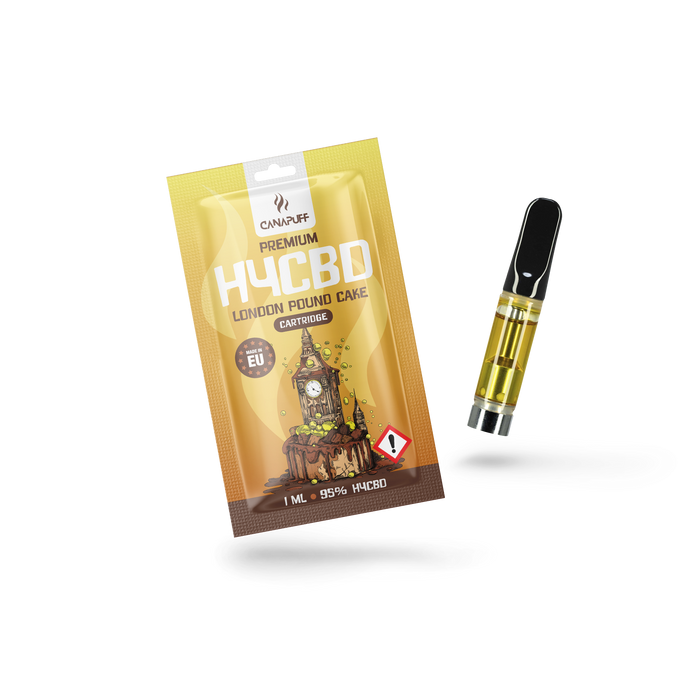 Wholesale London Pound Cake 96% H4CBD - Canapuff - cartridge