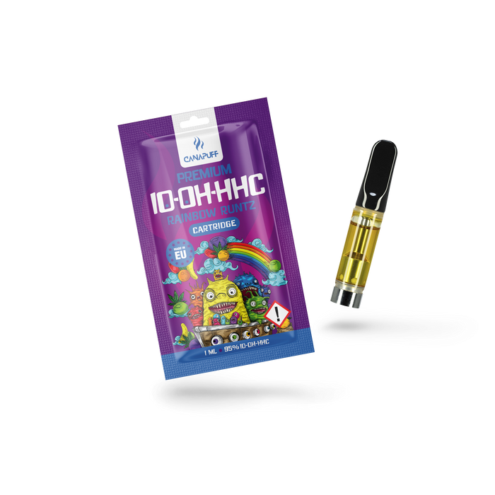 En-gros Rainbow Runtz 95% 10-OH-HHC - Canapuff - Cartridge