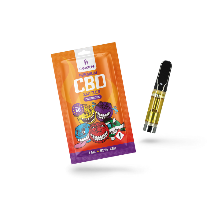 Großhandel CBD Kartusche 95% ZKITTLES