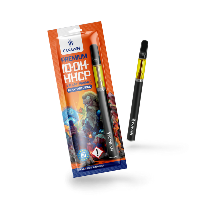 Canapuff - 9 Pound Hammer - 10-OH-HHCP 95% - Pen+Cartridge - velkoobchod