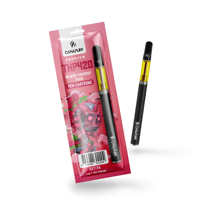 En-gros Black Cherry Fizz 79% THP420 - Canapuff - Pen+Cartridge