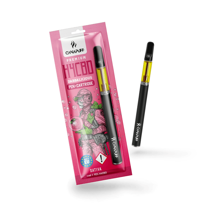 Wholesale H4CBD Pen+Cartridge Dabbalicious 95%